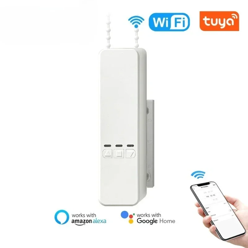 Home Office Google - WiFi Motor Roller Blinds Smart Control
