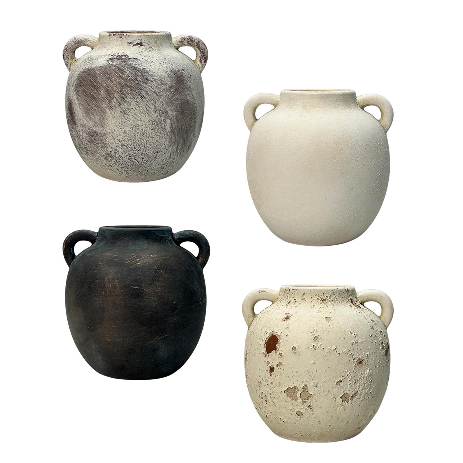 Home Office Form - Rustic Ceramic Vase Wabi Sabi Decorative
