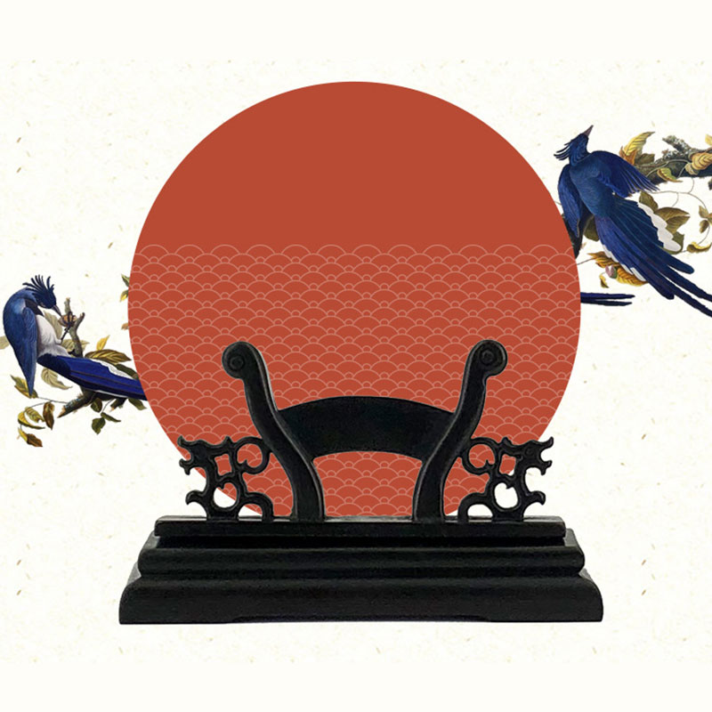 Home Office Form - Vintage Art Style Folding Fan Stand
