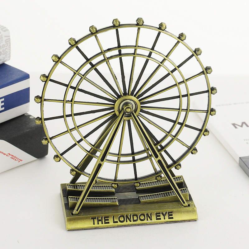 Home Office Of London - Retro Zinc Alloy Ferris Wheel Model