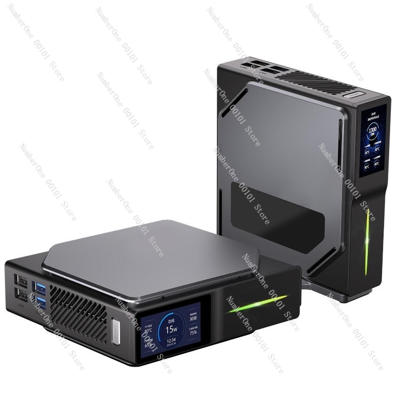 Home Office Pc - Mini Computer with Smart Temperature Display,Compact