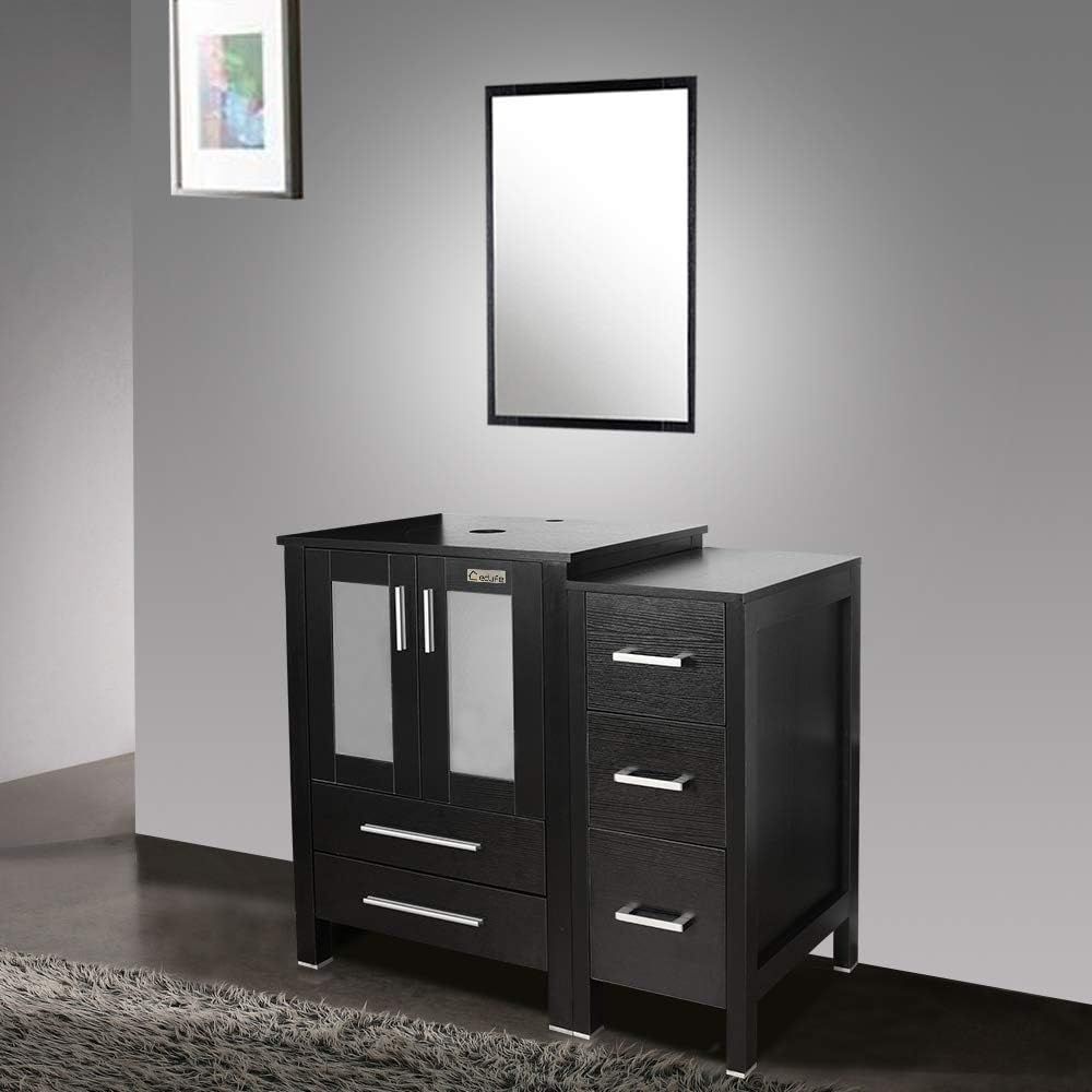 36 Deep Pedestal Bathroom Vani - Drawer Pedestal Cabinet review and price