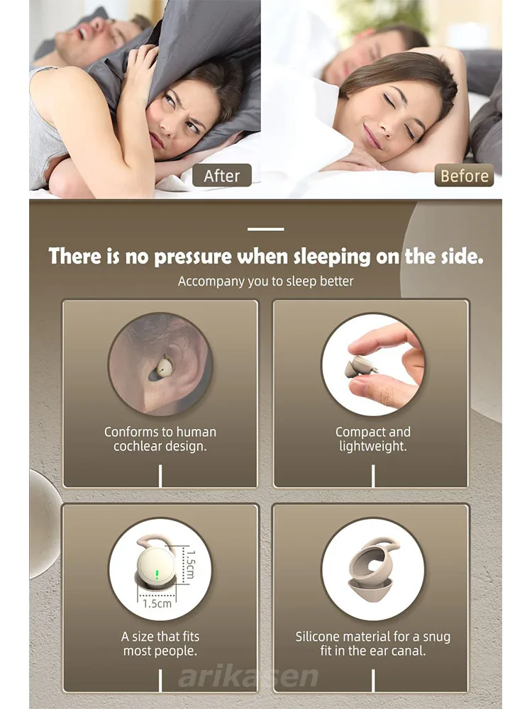 Sleep Earbuds invisible Small  - Home Office Of Amazon review and price