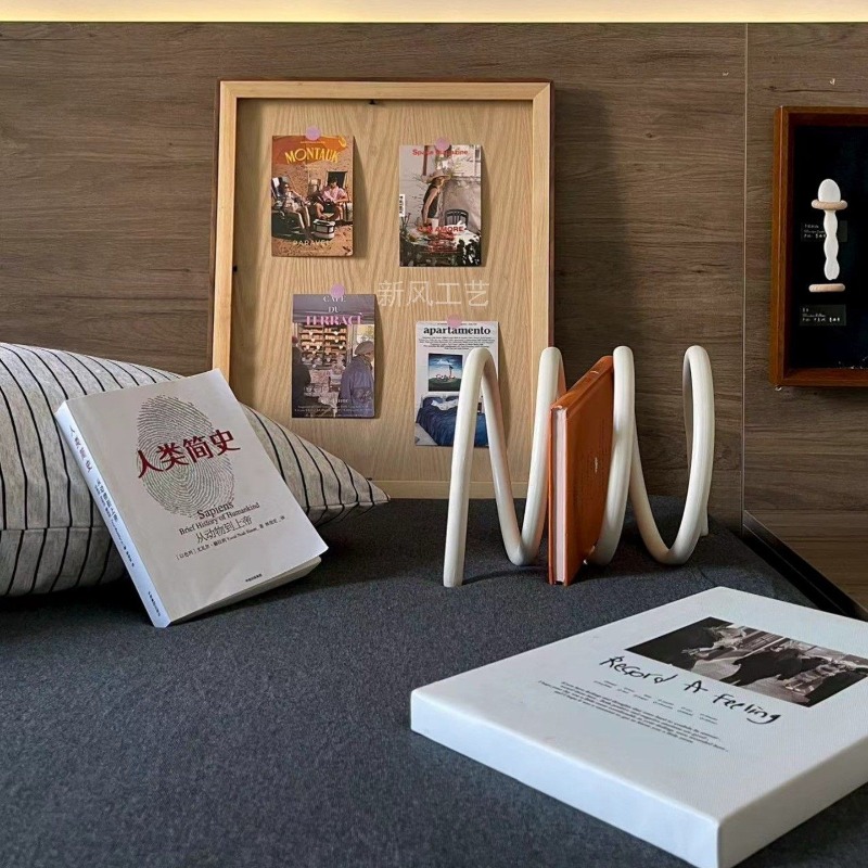 Creative Minimalist Metal Maga - Home Office With Bookshelves review and price