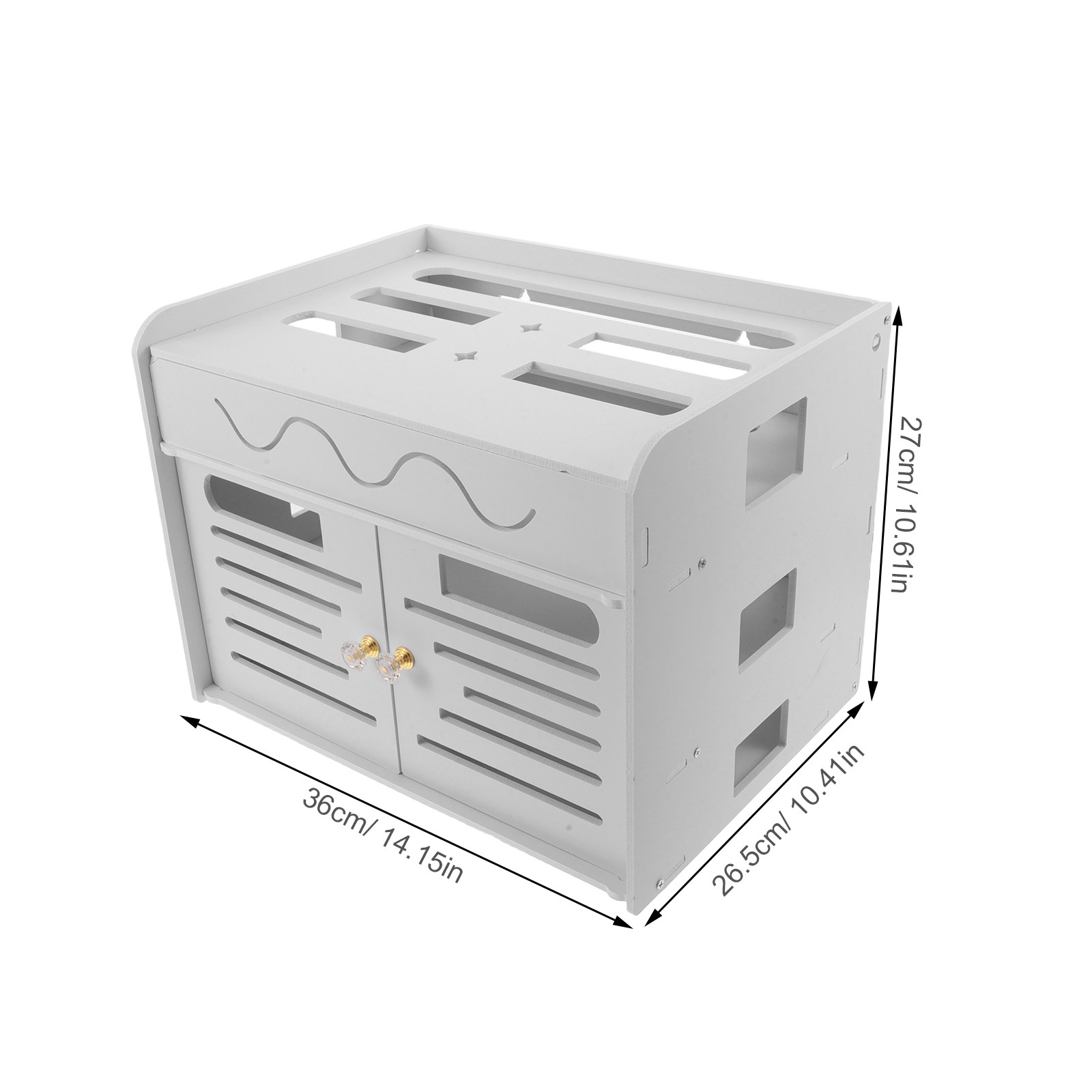 3 Layers WiFi Router Storage B - Cable Management Box review and price