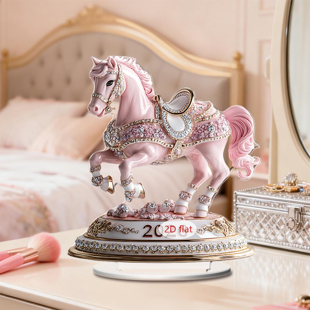 2D Horse Acrylic Desktop Decor - Home Office Holidays 2026 review and price
