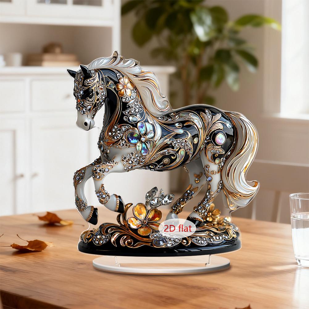 2D Horse Acrylic Desktop Decor - Home Office Holidays 2026 review and price