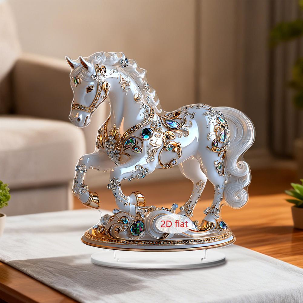 2D Horse Acrylic Desktop Decor - Home Office Holidays 2026 review and price