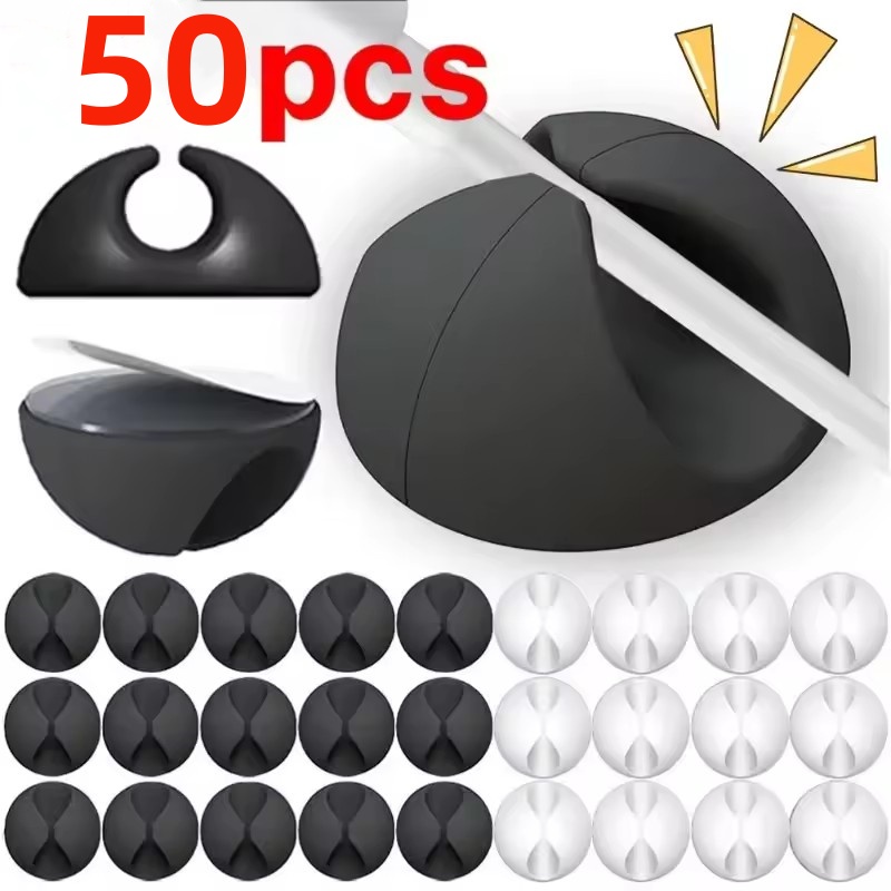 5/50Pcs Cable Clip Winder Orga - Cable Management Box review and price