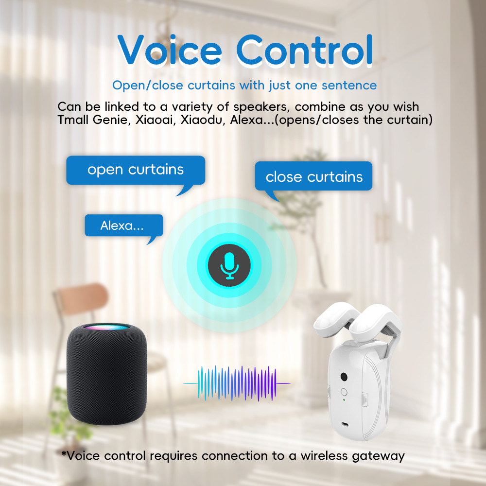 Tuya Wifi BT Smart Curtains Ro - Home Office Google review and price