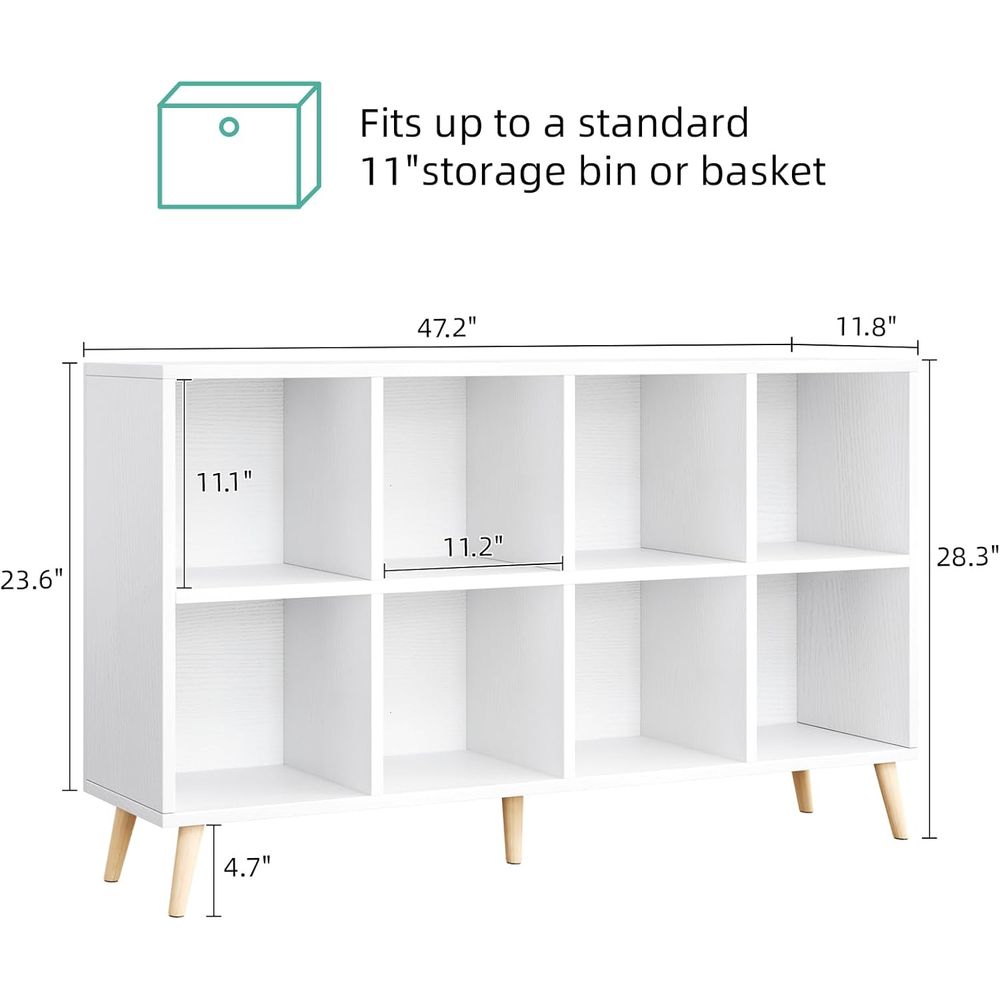 2 Tier Wooden Bookshelf with L - Home Office With Bookshelves review and price