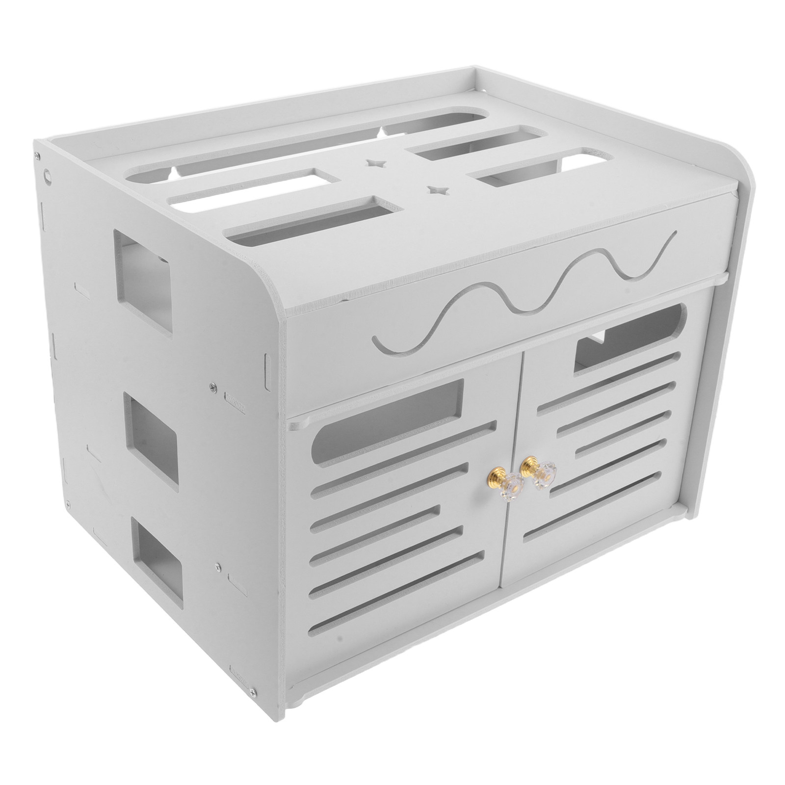 3-Layer WiFi Router Storage Bo - Cable Management Box review and price
