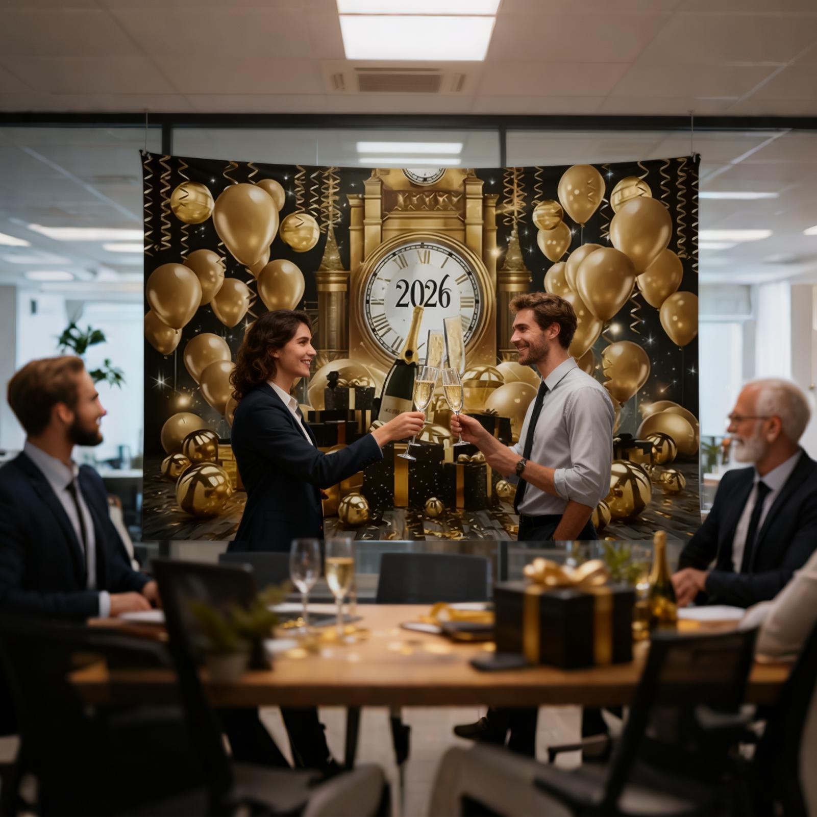 Happy New Year Banner 7x5 Ft 2 - Home Office Holidays 2026 review and price