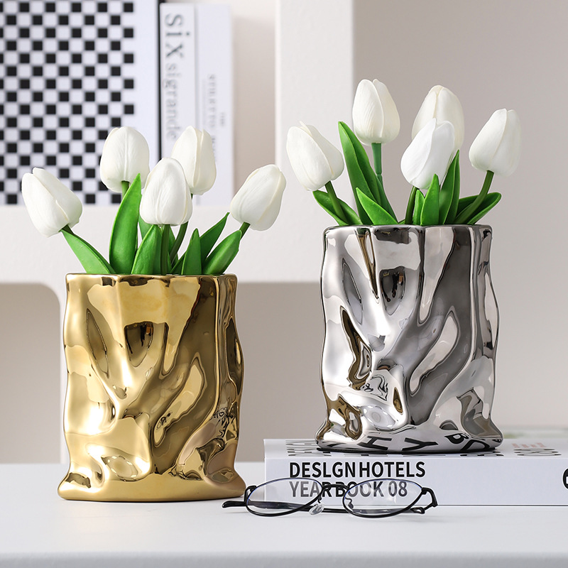 Nordic Ceramic Irregular Vase  - Home Office Form review and price