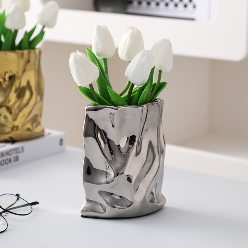 Nordic Ceramic Irregular Vase  - Home Office Form review and price