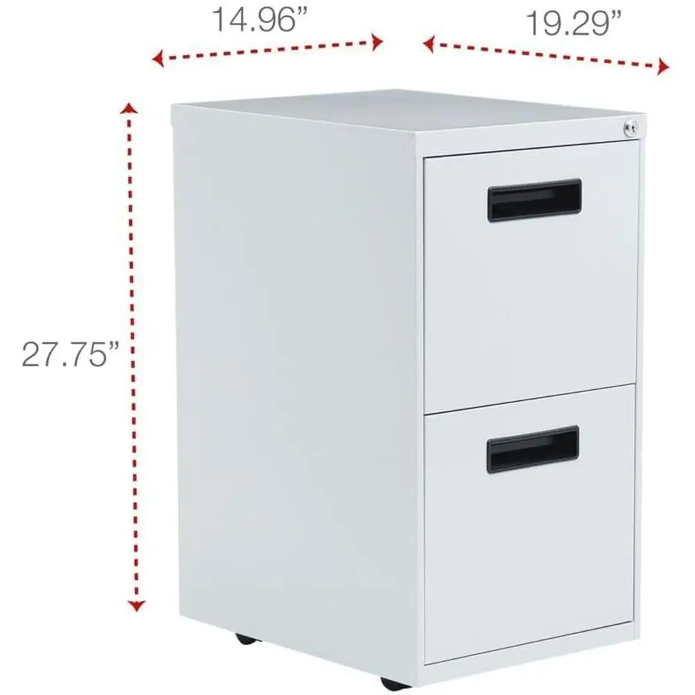 Gray Pedestal File Cabinet, 2  - Drawer Pedestal Cabinet review and price