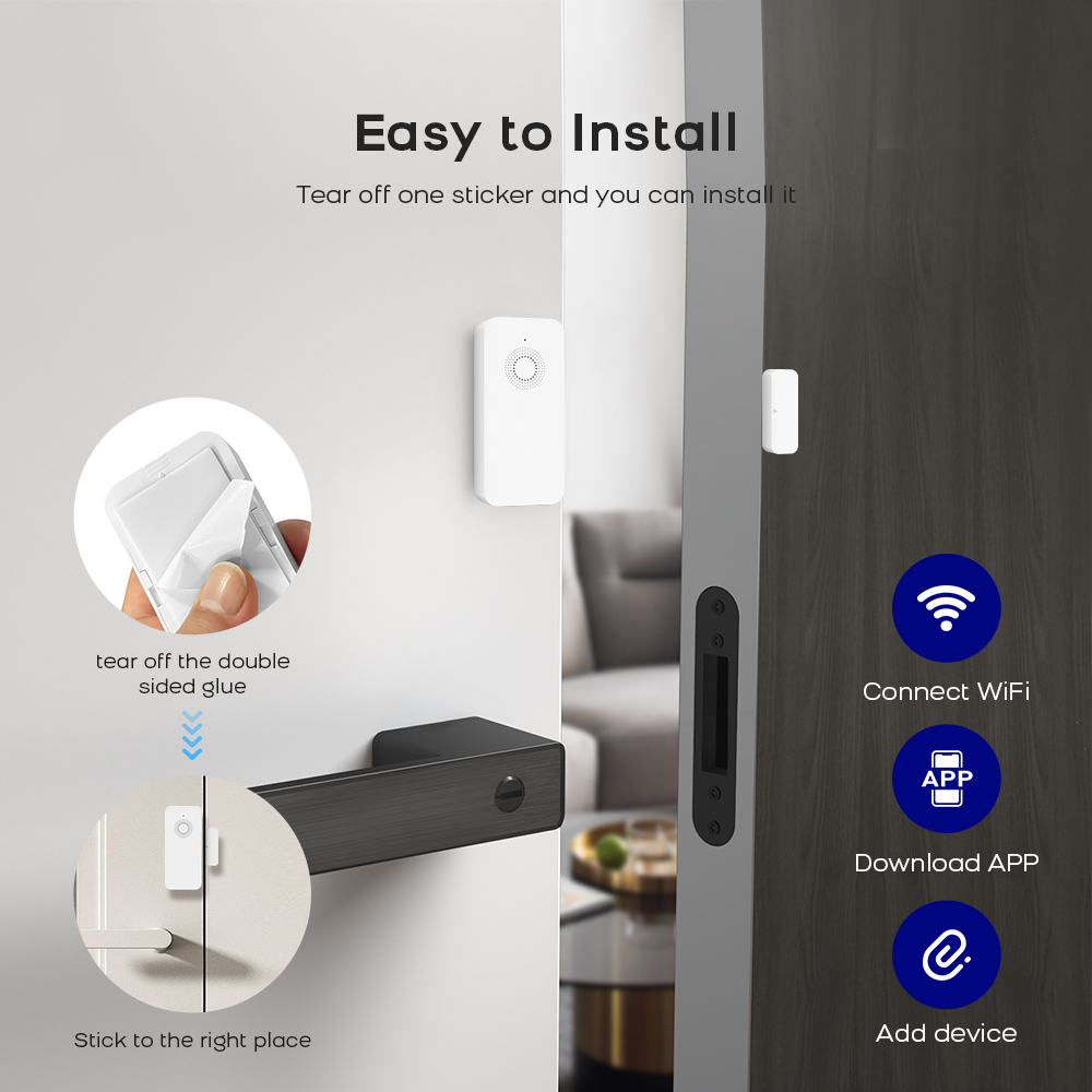 ​Tuya ZigBee Smart Door Window - Home Office Google review and price