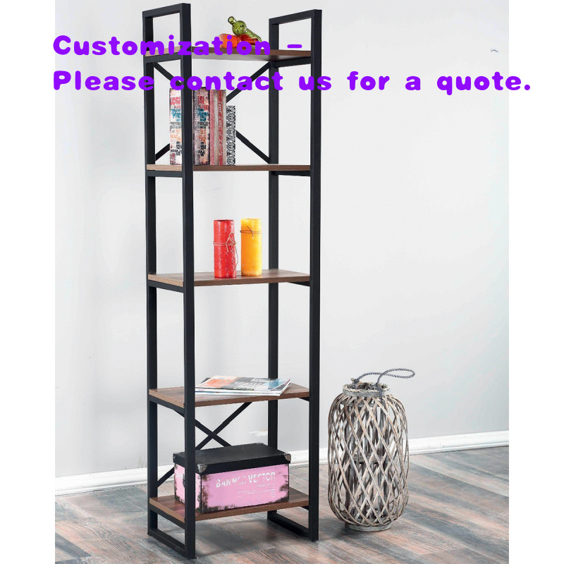 custom.Modern Industrial Metal - Home Office With Bookshelves review and price