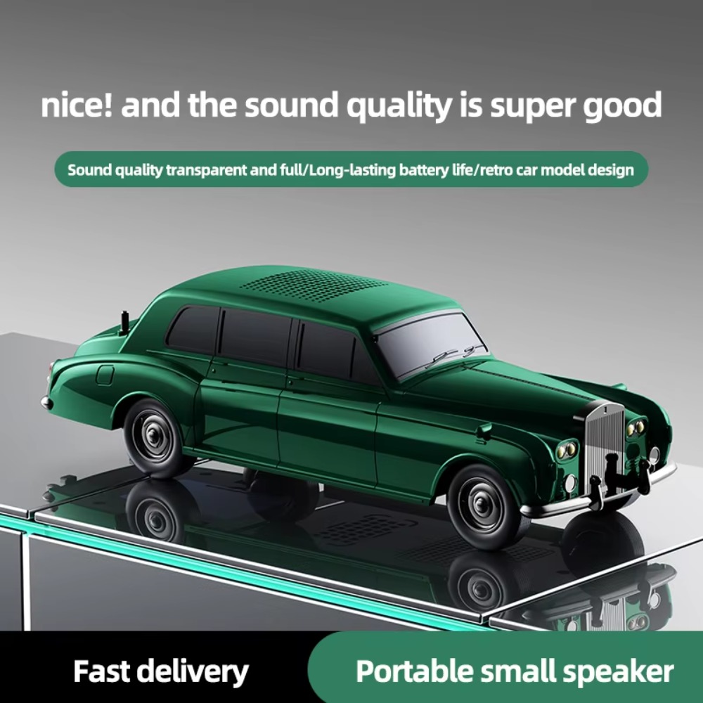 Vintage Style Classic Car Blue - Home Office Of Amazon review and price