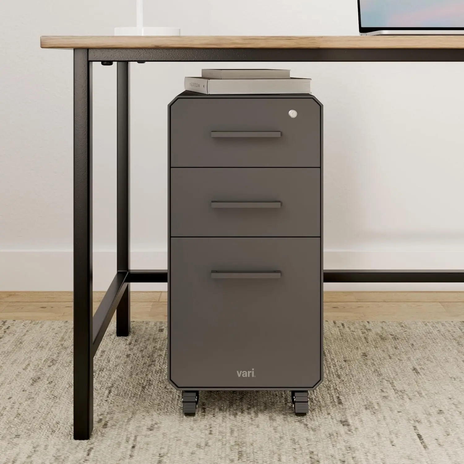 Slim File Cabinet - Three Draw - Drawer Pedestal Cabinet review and price