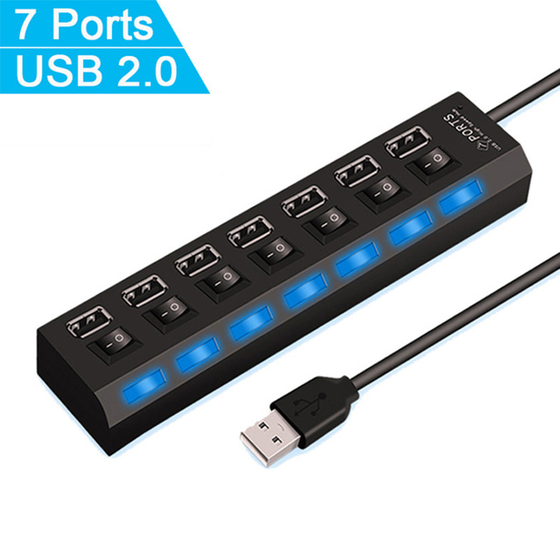7 Port USB 2.0 Hub Splitter Fo - Home Office Pc review and price