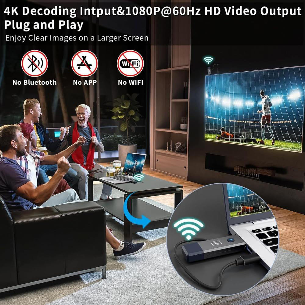 50M Long Range 1080P Wireless  - Home Office Pc review and price