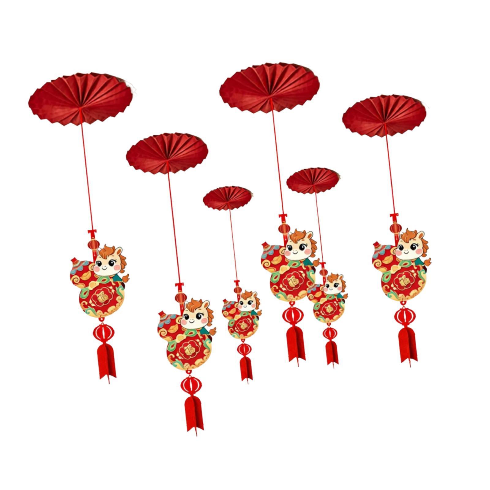 6Pcs Chinese New Year Ceiling  - Home Office Holidays 2026 review and price
