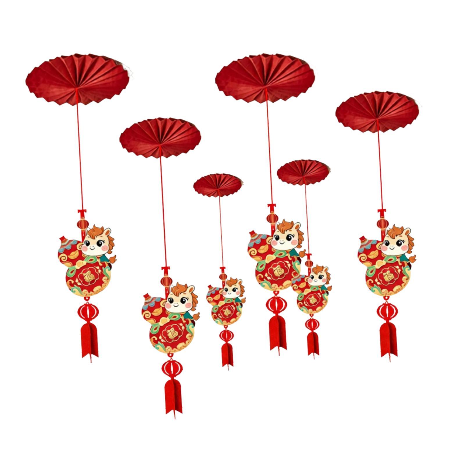 6Pcs Chinese New Year Ceiling  - Home Office Holidays 2026 review and price